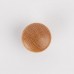 Knob style D 38mm oak lacquered wooden knob